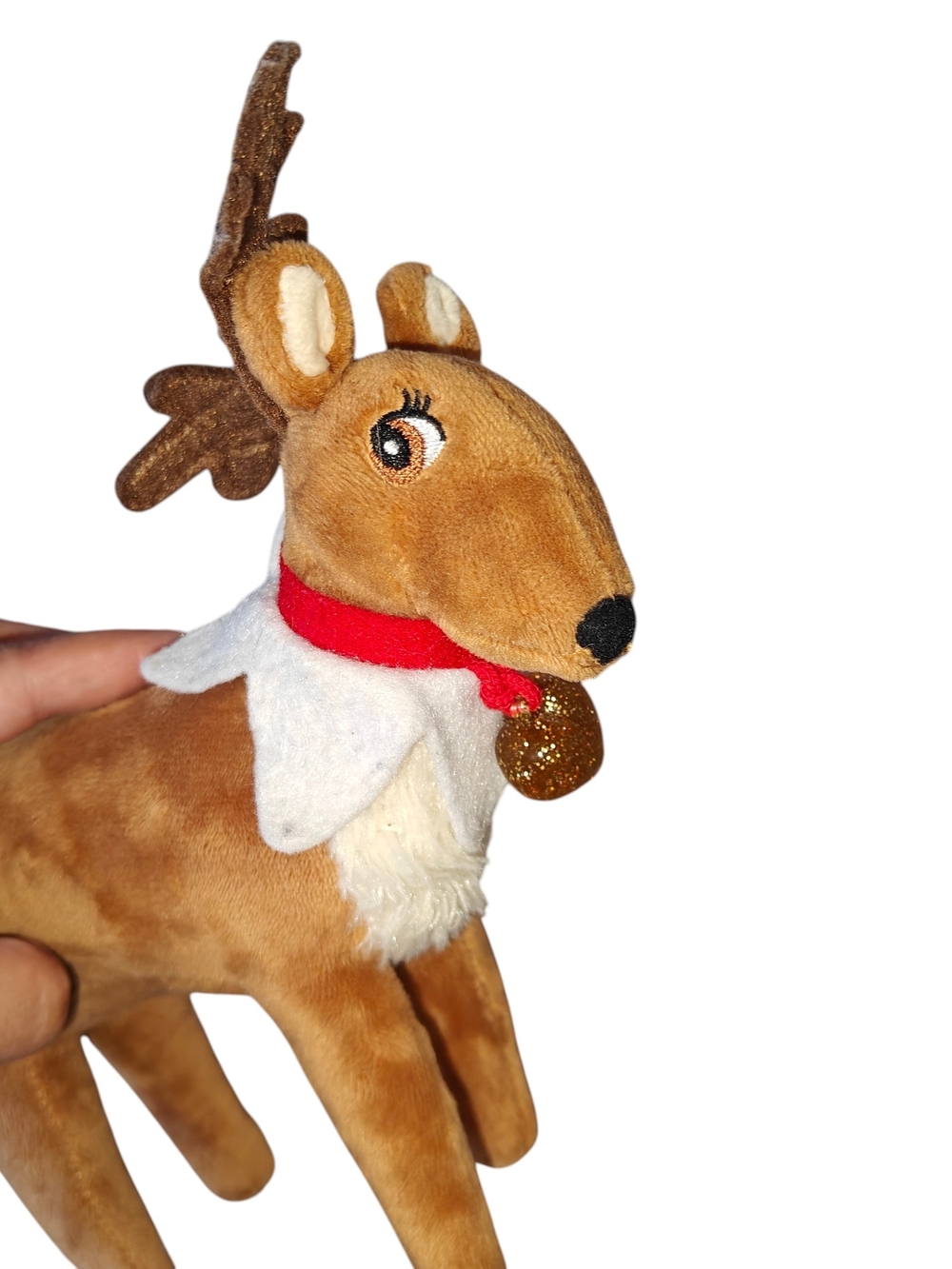 The Elf on the Shelf Elf Pets Reindeer Plush Toy with Golden Heart Charm 2014